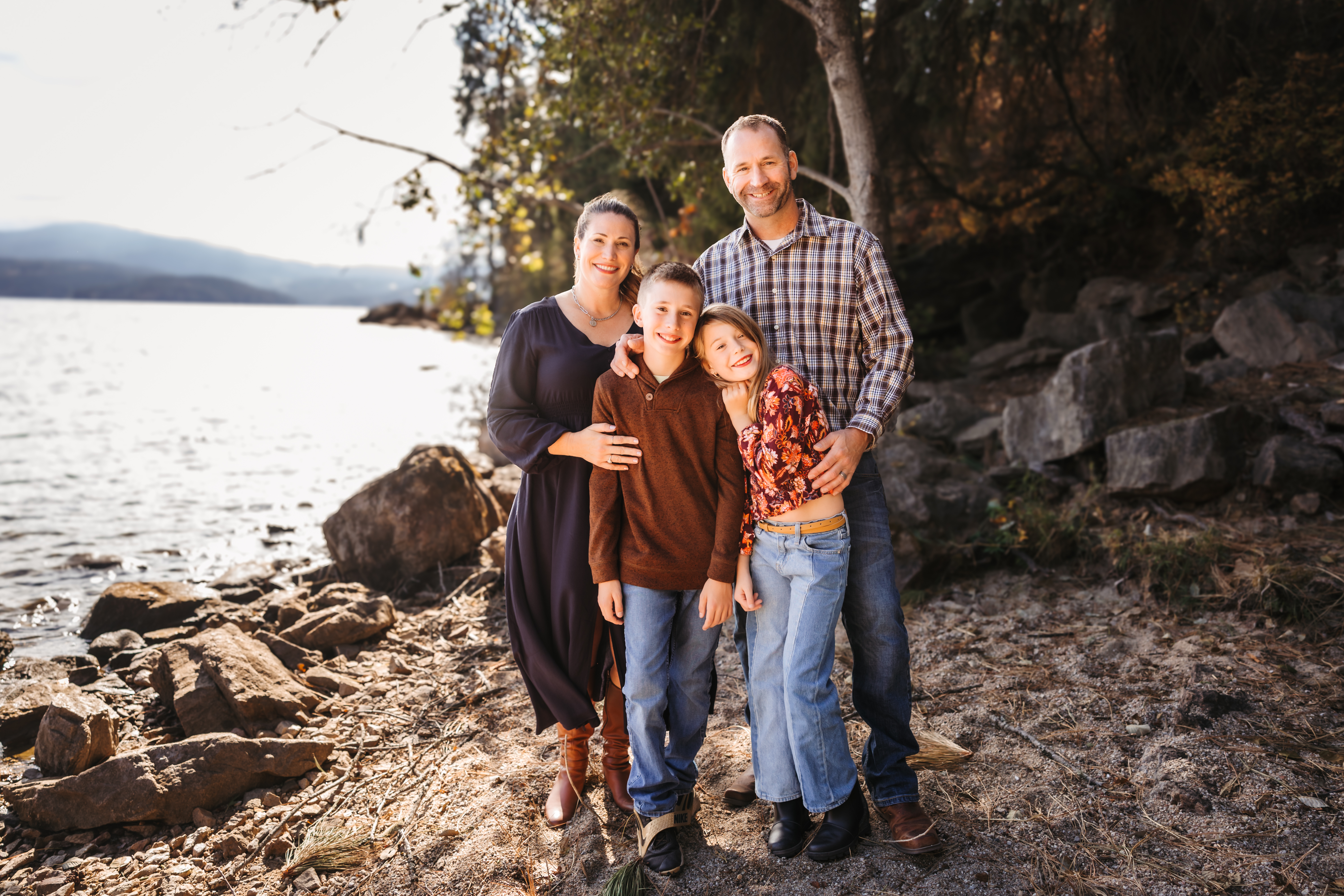 Earin Family in Coeur d'Alene not long after diagnosis